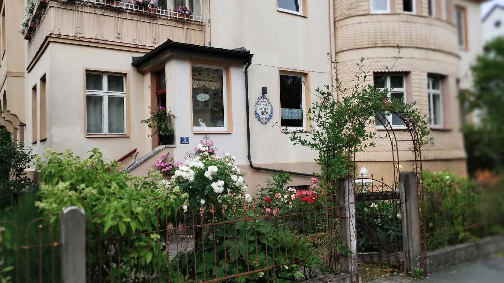 Ferienwohnung In Der Kunst Und Kultur Villa Bad Steben